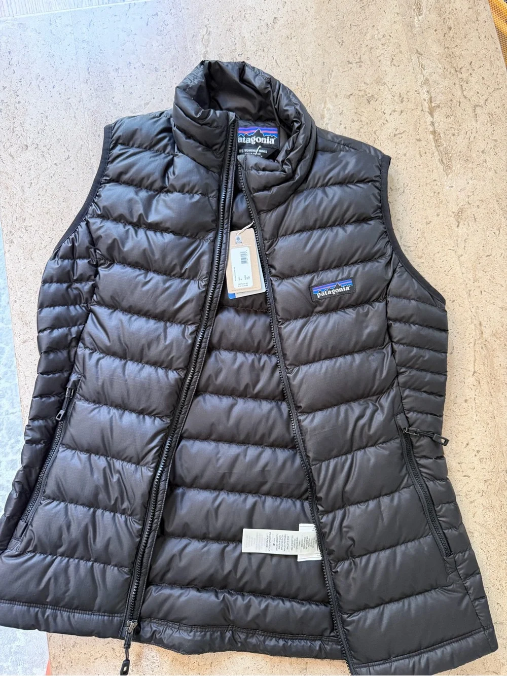 Patagonia Women’s Black Quilted Down Vest